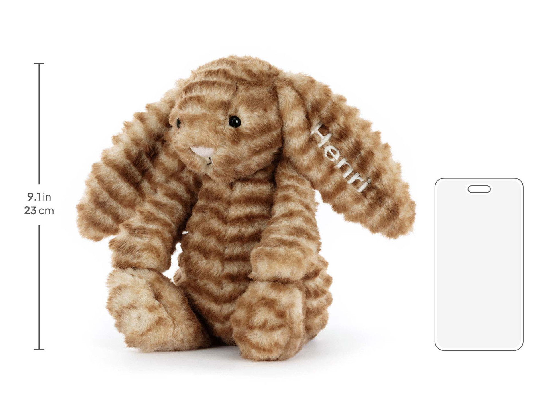 Personalised Bashful Luxe Bunny Juniper - Official Jellycat