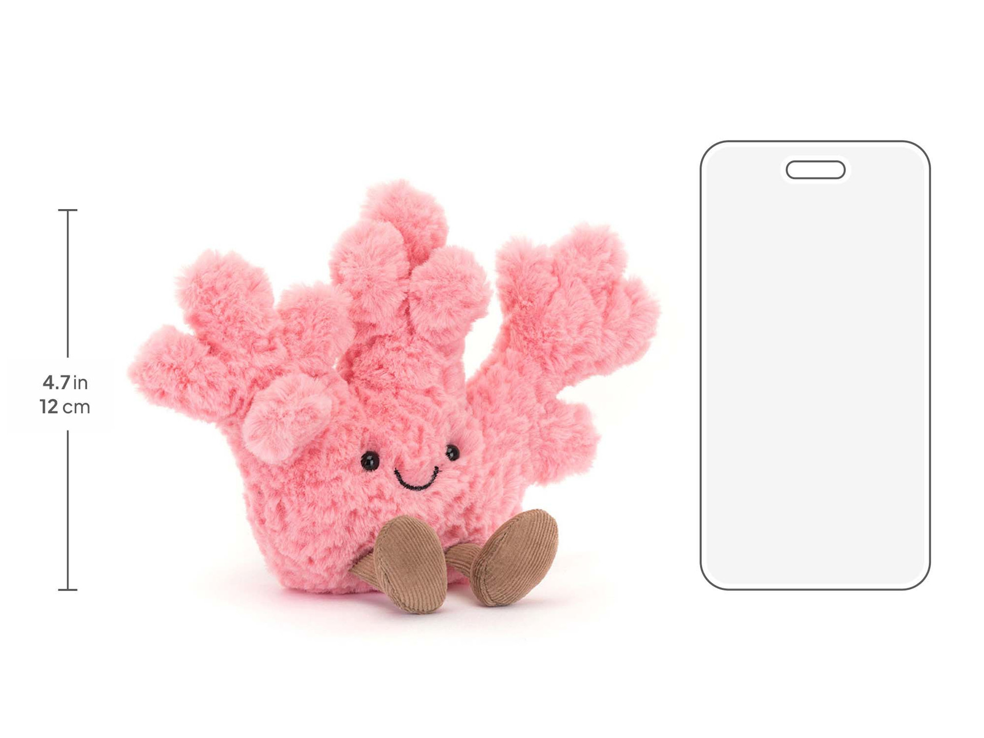 ジェリーキャット コーラル ぬいぐるみ Amuseables Coral - Official Jellycat
