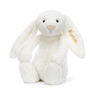 Personalised Bashful Luxe Bunny Luna Huge, View 4