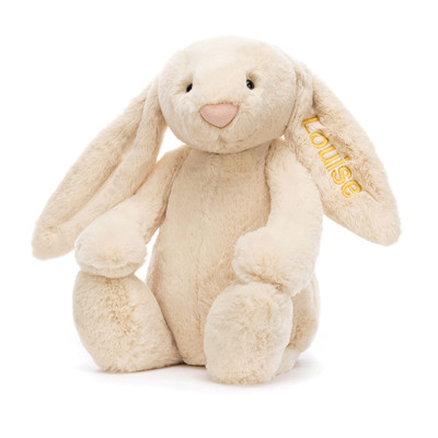 Personalised Bashful Luxe Bunny Willow Huge, View 4