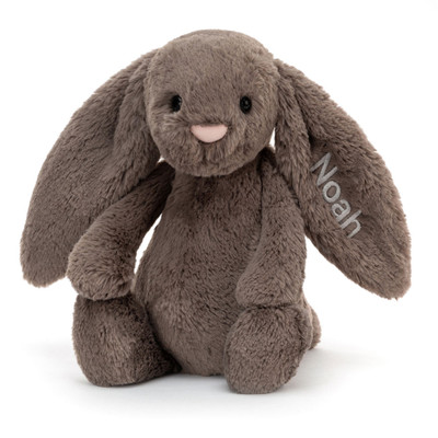 Personalised Bashful Truffle Bunny Medium, Main View
