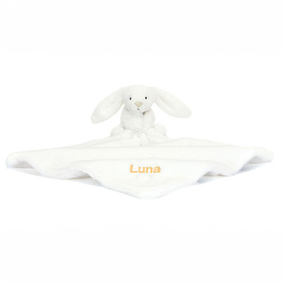Personalised Bashful Luxe Bunny Luna Soother