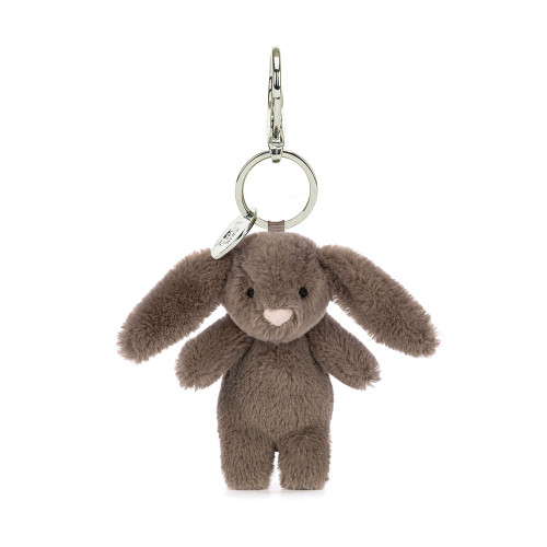Bashful Truffle Bunny Bag Charm, Main View Bashful Truffle Bunny Bag Charm, Main View