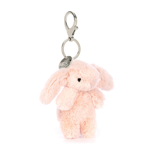 Bashful Blush Bunny Bag Charm, Main View