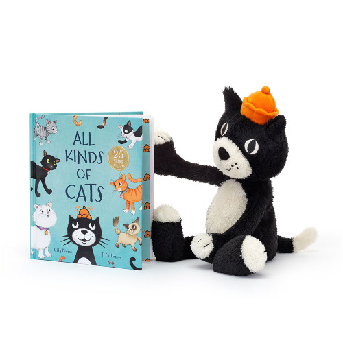 All Kinds of Cats Book and Jellycat Jack, View 4