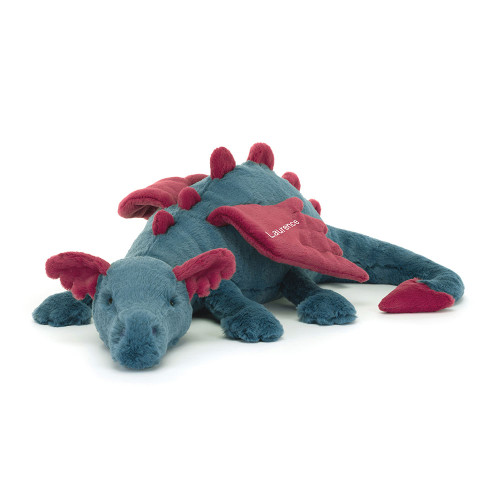 Personalised Dexter Dragon - Official Jellycat