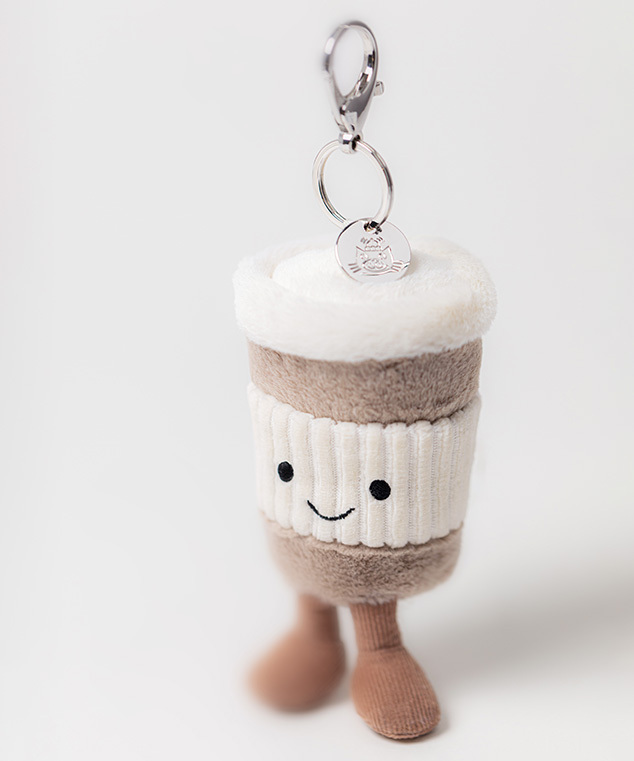 Jellycat Amuseables Coffee-To-Go Bag Charm