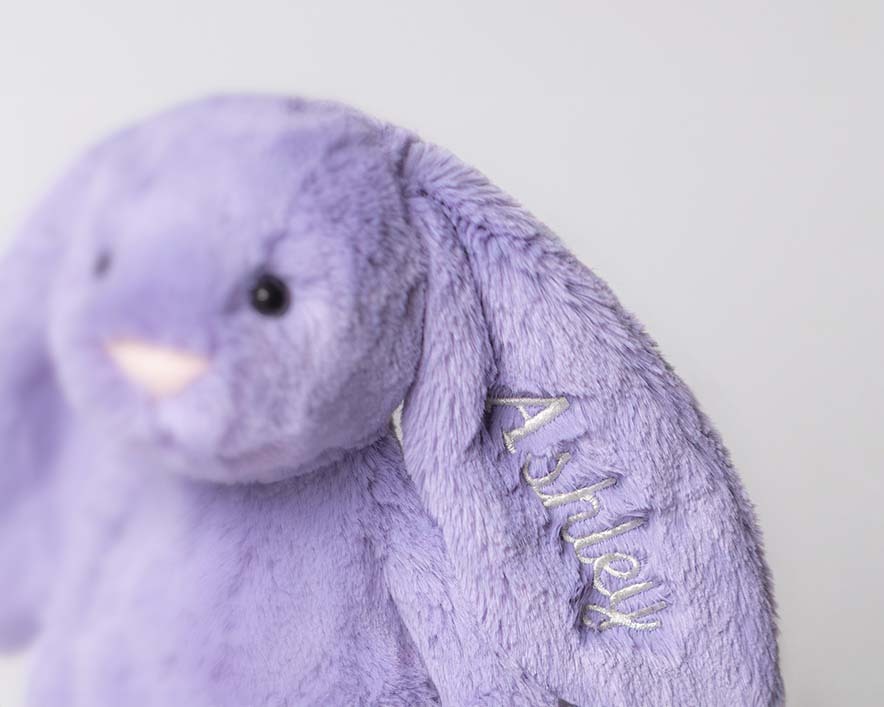 Jellycat Personalised Bashful Viola Bunny