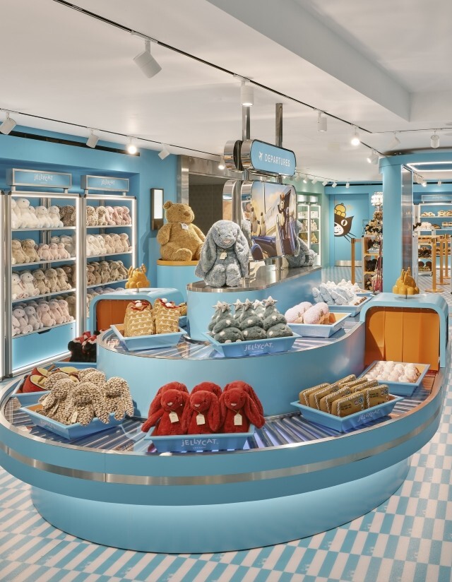 Jellycat Airlines at Harrods