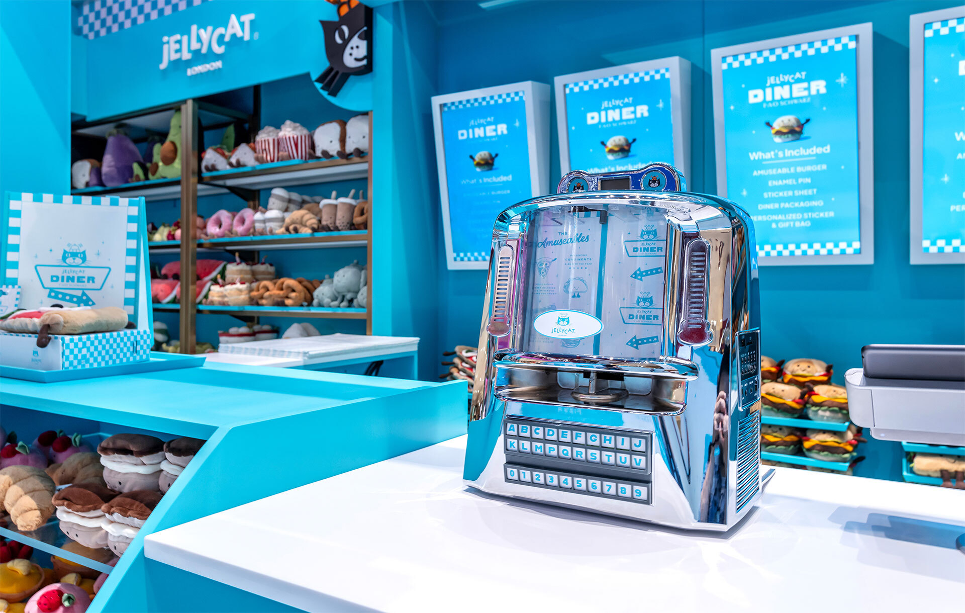 Jellycat New York diner