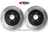ARK Performance Front, Drilled & Slotted / Brembo Brakes Rotors/Disc Brake Rotor