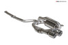 ARK Performance DUAL TIP, SINGLE EXIT, 2.5 PIPE 4 TIP Exhaust System/Exhaust Pipe