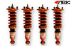 ARK Performance DT-P COILOVER SYSTEMS (Pillowball mount, 16-way adjustable damping, camber plate) SPRING RATE (KG/MM):  Front: 12 Rear: 7/Coilover Adjustable Spring Lowering Kit CD0100-9100