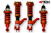 ARK Performance ST-P COILOVER SYSTEMS (Rubber mount, 16-way adjustable damping) SPRING RATE (KG/MM):  Front: 12 Rear: 7/Coilover Adjustable Spring Lowering Kit CS0102-9401