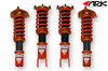ARK Performance ST-P COILOVER SYSTEMS (Rubber mount, 16-way adjustable damping) SPRING RATE (KG/MM):  Front: 9 Rear: 8/Coilover Adjustable Spring Lowering Kit CS1800-0305