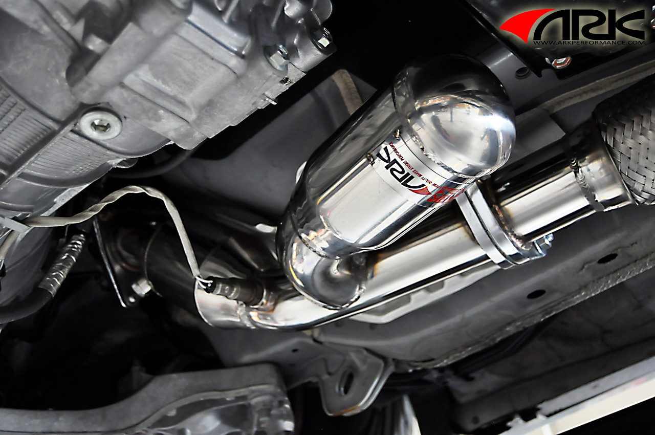 HC0702-0020 ARK Performance O2 HOUSING, 3 PIPE TIP Exhaust System