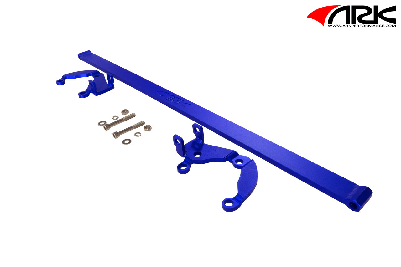 ST0703-0102FL ARK Performance STRUT BAR: COLOR: BLUE/Suspension Strut