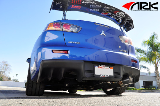 ARK Performance SINGLE TIP, SINGLE EXIT, 3 PIPE 4.5 TIP Exhaust System/Exhaust Pipe