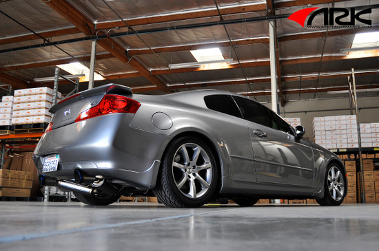 ARK Performance DUAL SLIP ON TIP, DUAL EXIT, 2.5 PIPE 4 TIP Exhaust System/Exhaust Pipe