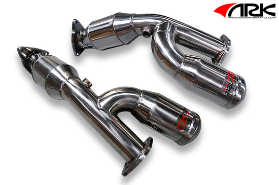 ARK Performance HIGH FLOW CAT, 2.5 PIPE  TIP Exhaust System/Exhaust Manifold Down Pipe HC0900-0010