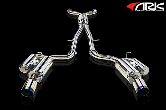 ARK Performance SINGLE TIP, DUAL EXIT, 2.5 PIPE 4.5 TIP Exhaust System/Exhaust Pipe SM1103-0207G