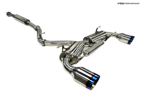 ARK Performance SINGLE TIP, DUAL EXIT, 2.5 PIPE 4.5 TIP Exhaust System/Exhaust Pipe SM1202-0213D