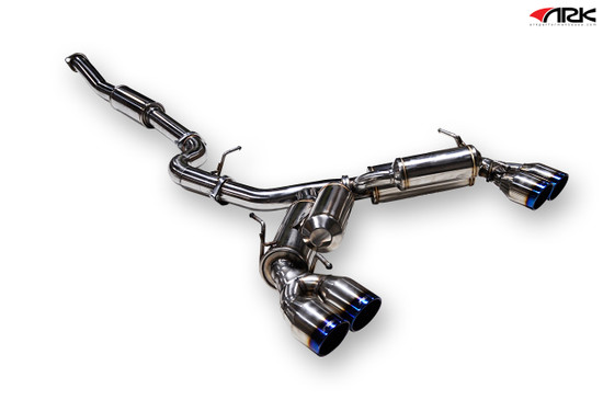 ARK Performance DUAL TIP, DUAL EXIT, 3 PIPE 4 TIP Exhaust System/Exhaust Pipe SM1301-0210G