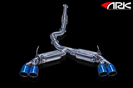 ARK Performance DUAL TIP, DUAL EXIT, 3 PIPE 4 TIP Exhaust System/Exhaust Pipe SM1301-0310G