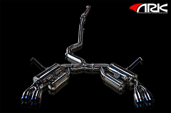 ARK Performance DUAL TIP, DUAL EXIT, 3 PIPE 3.5 TIP Exhaust System/Exhaust Pipe SM1302-0210G