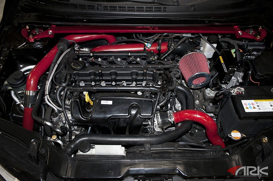 ARK Performance STRUT BAR: COLOR: RED/Suspension Strut ST0801-0210FR