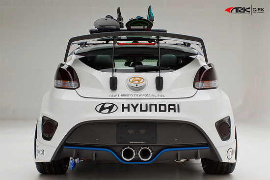 ARK Performance RESONATED DUAL LAYER TIP, Style 037, Inlet: 2.50" Outlet: 4.50" Length: 7.75"/Exhaust Muffler TIP3705