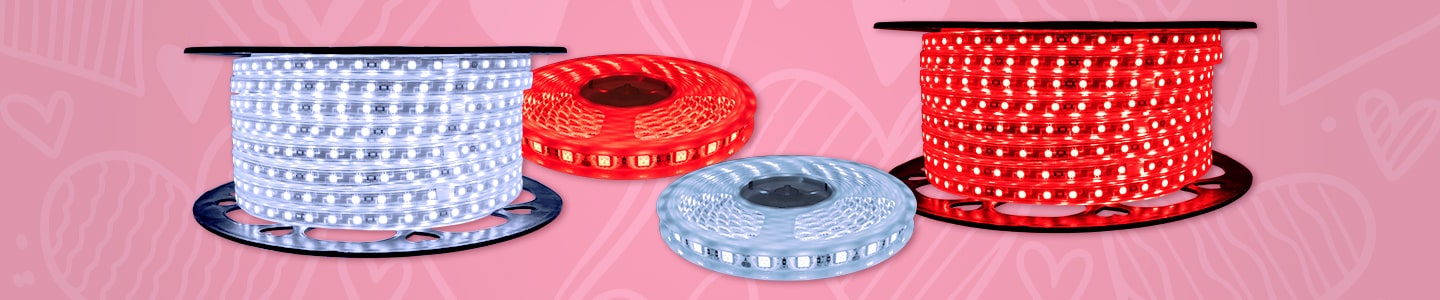 Valentines Day LED Strip Lights