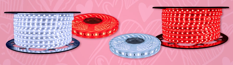 Valentines Day LED Strip Lights