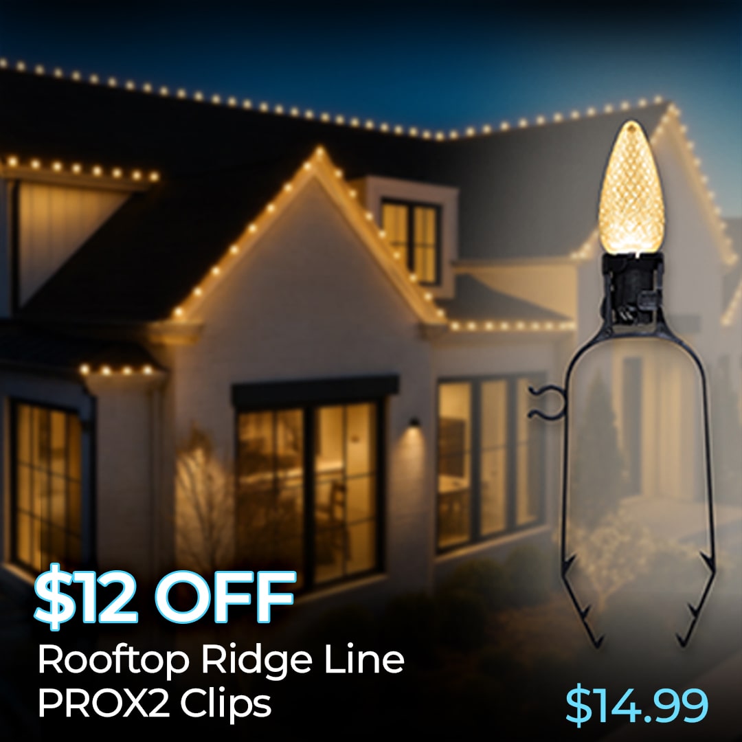 $12 OFF ROOFTOP RIDGE LINE PROX2 CLIPS