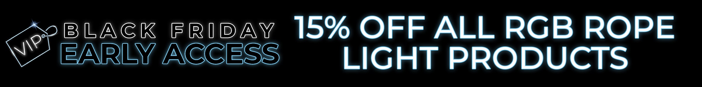 Get 15% OFF RGB LED Rope Lights