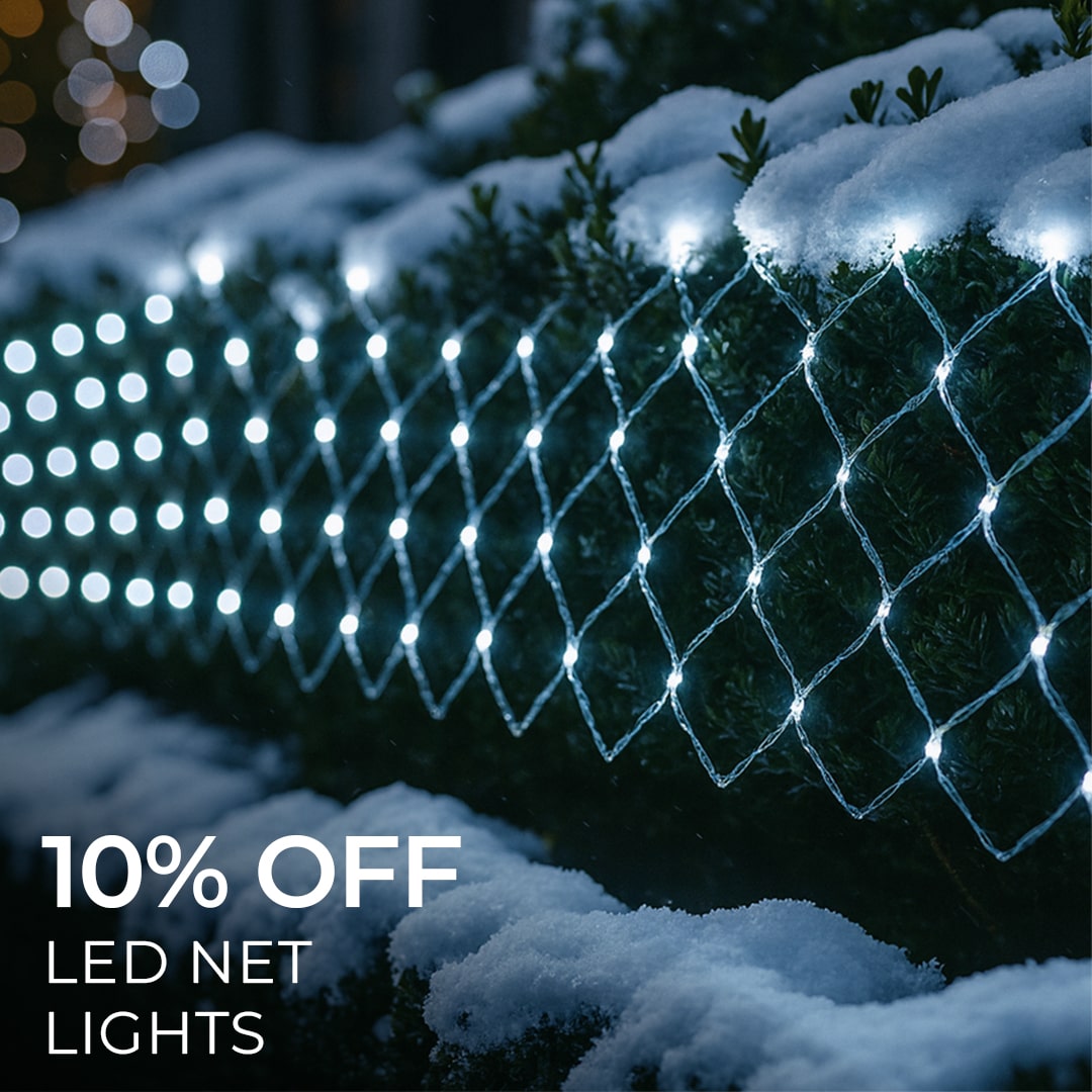 10% OFF LED NET LIGHTS