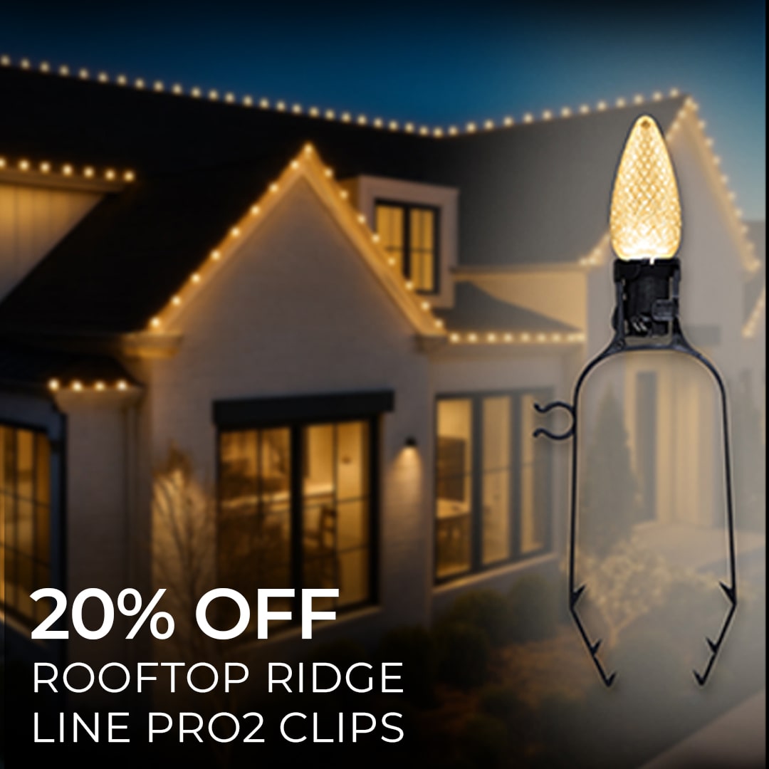20% OFF ROOFTOP RIDGE LINE PRO2 CLIPS