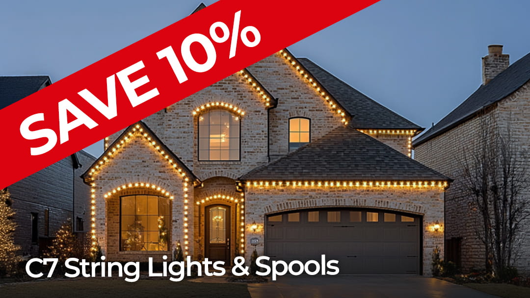 C7 String Lights & Spools - SAVE 10%