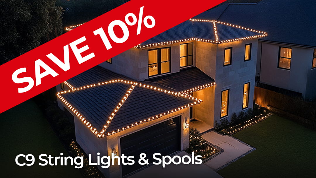 C9 String Lights & Spools - SAVE 10%