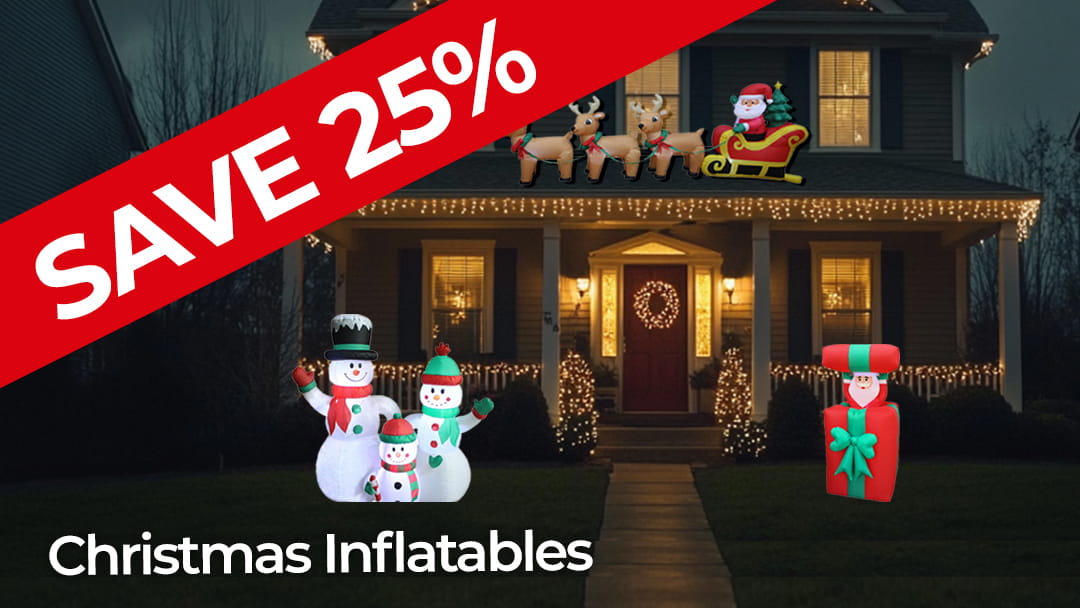 Christmas LED Inflatables - SAVE 25%