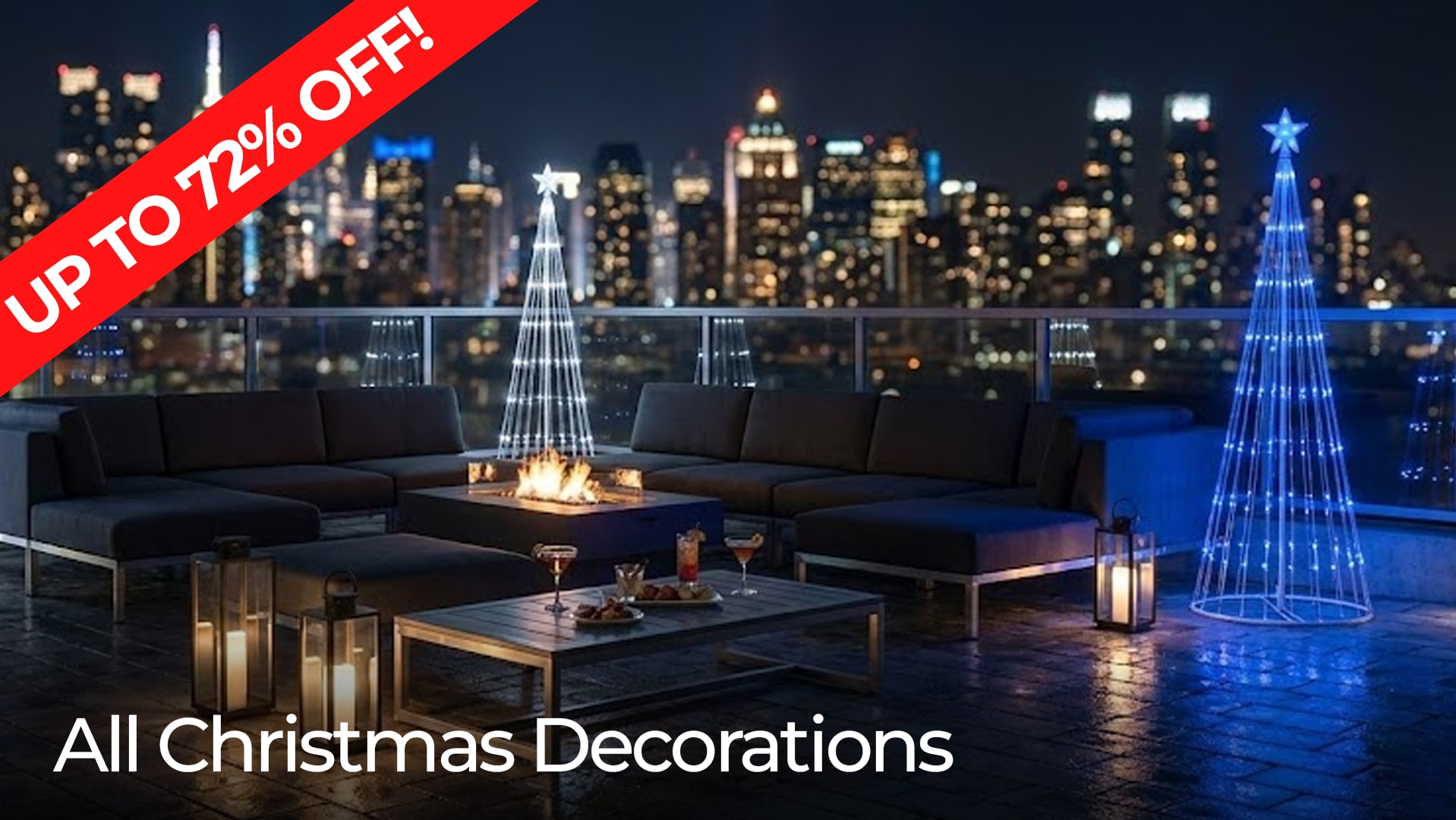 50% OFF ALL CHRISTMAS DECORATIONS