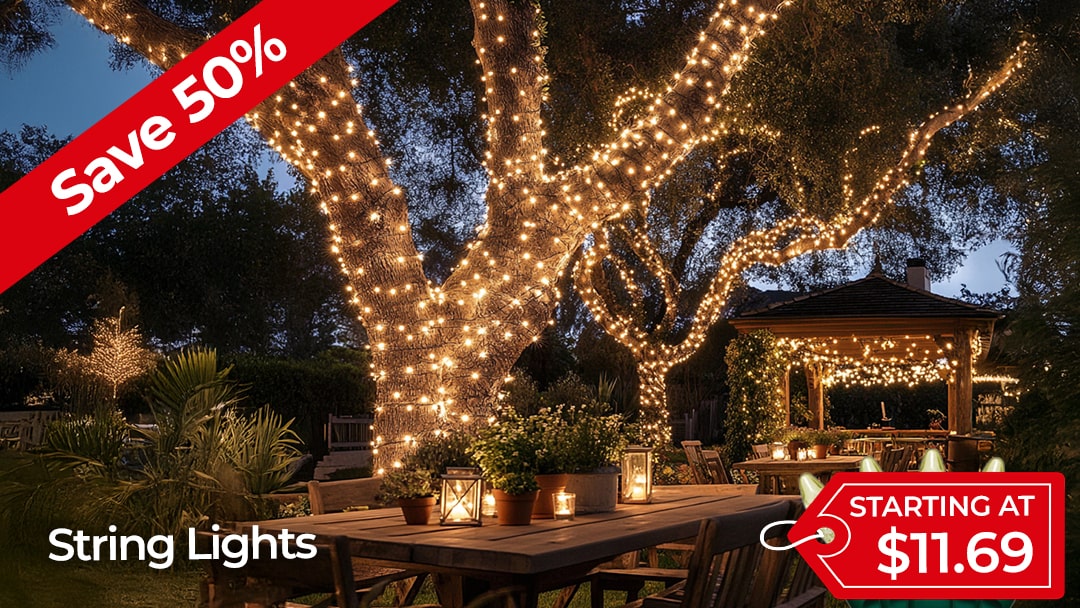 LED String Lights - SAVE 50%