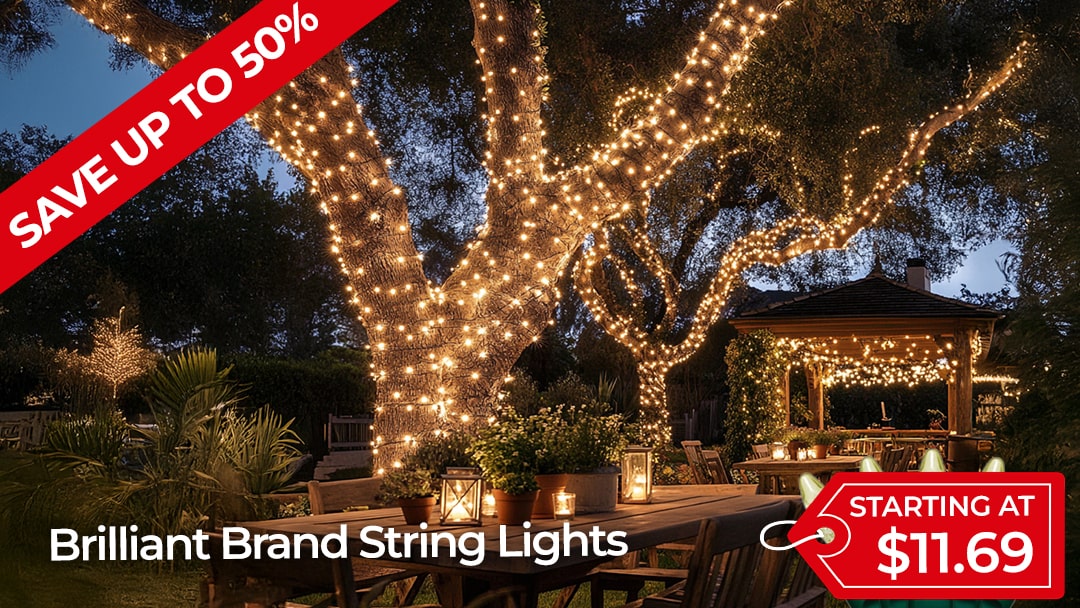 LED String Lights - SAVE 50%