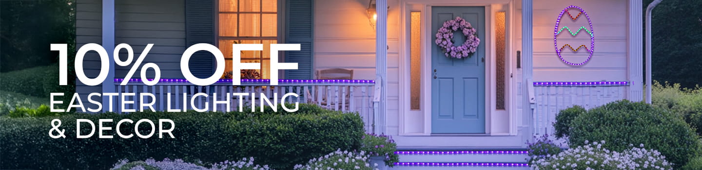 10% OFF EASTER LIGHTING & DECOR