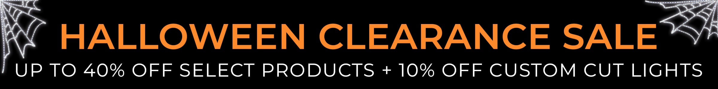 Halloween Clearance Sale - Get up to 40% Off!
