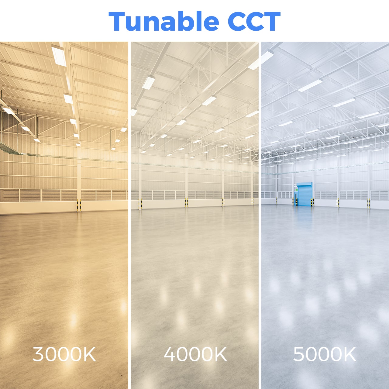 Tunable CCT Linear High Bay LED Lights