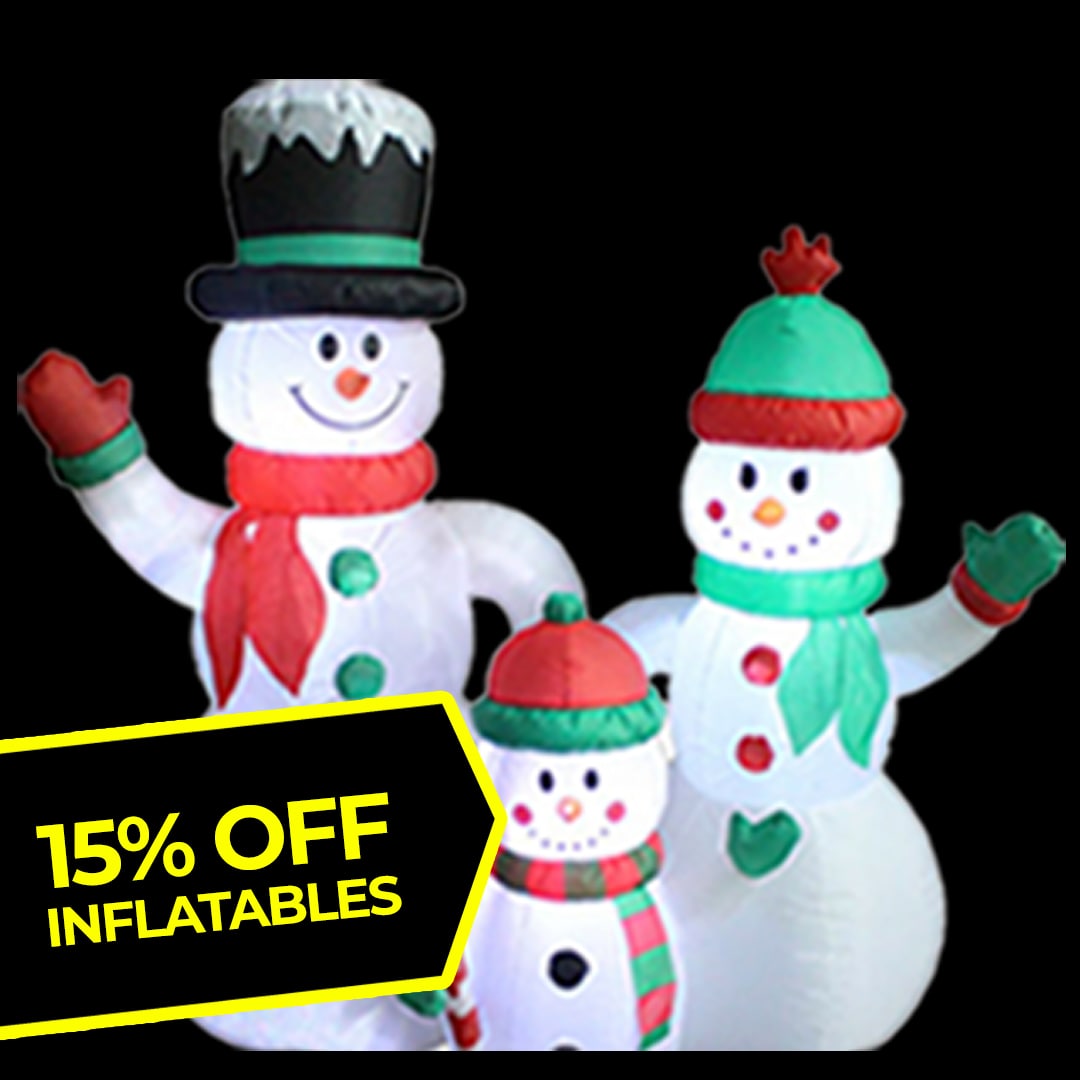 15% OFF LED YARD INFLATABLES