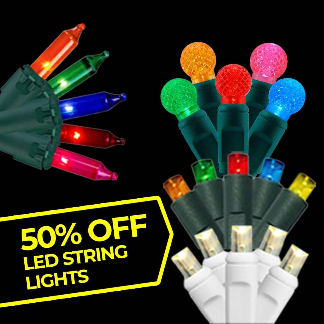 50% OFF LED STRING LIGHTS