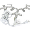 18 Inch Cool White LED Rope Light Snowflake Decoration v1 - Lighted Sign