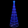 blue 9 foot led showmotion 3d christmas tree
